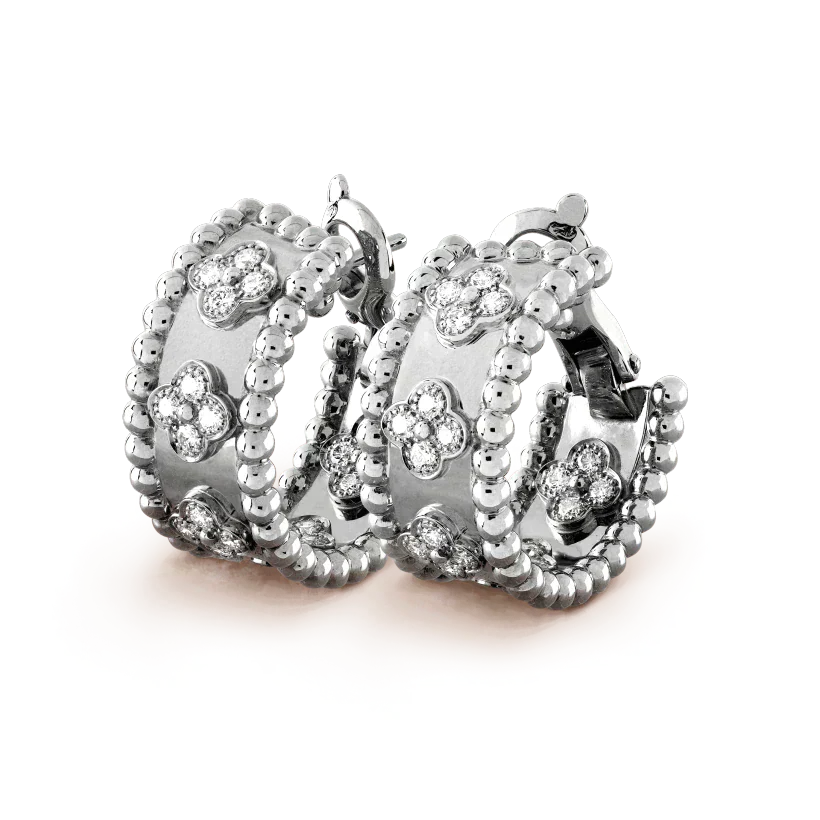 [Angela Schmuck]PERLEE DIAMANT OHRRINGE