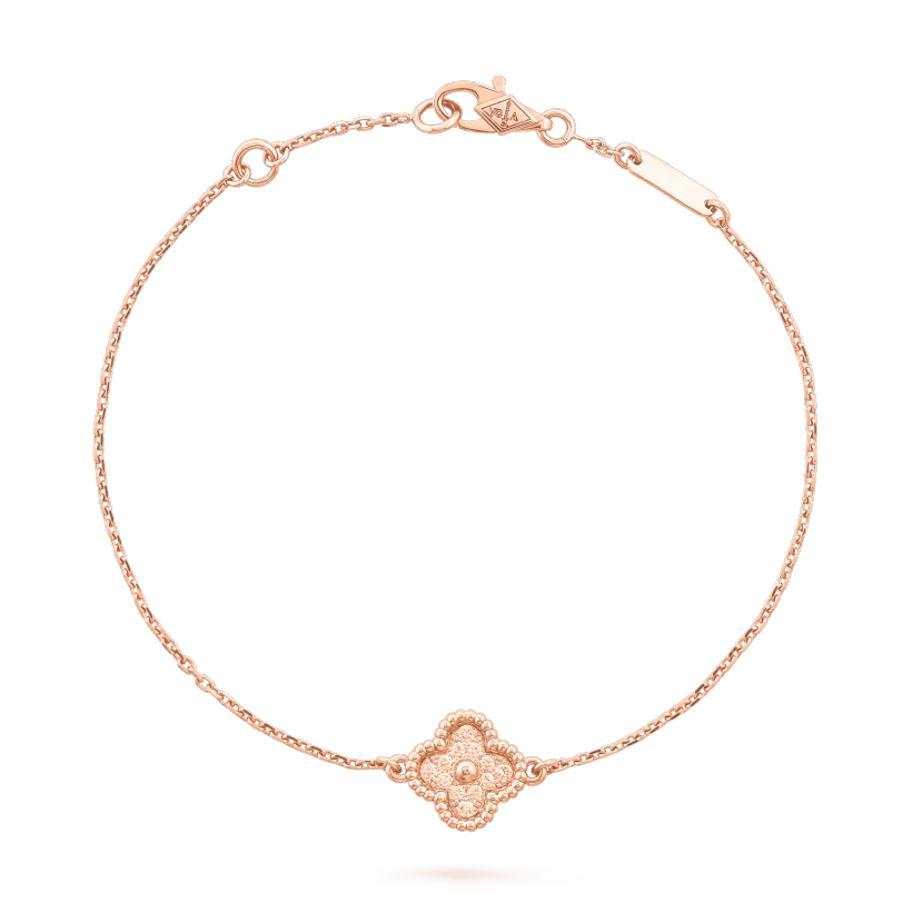 [Angela Schmuck]KLEEBLATT EINZELNE BLUME ARMBAND