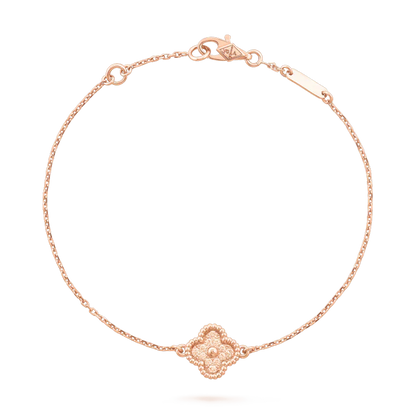 [Angela Schmuck]KLEEBLATT EINZELNE BLUME ARMBAND