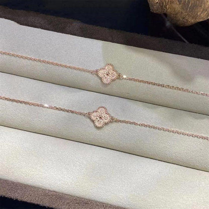 [Angela Schmuck]KLEEBLATT EINZELNE BLUME ARMBAND