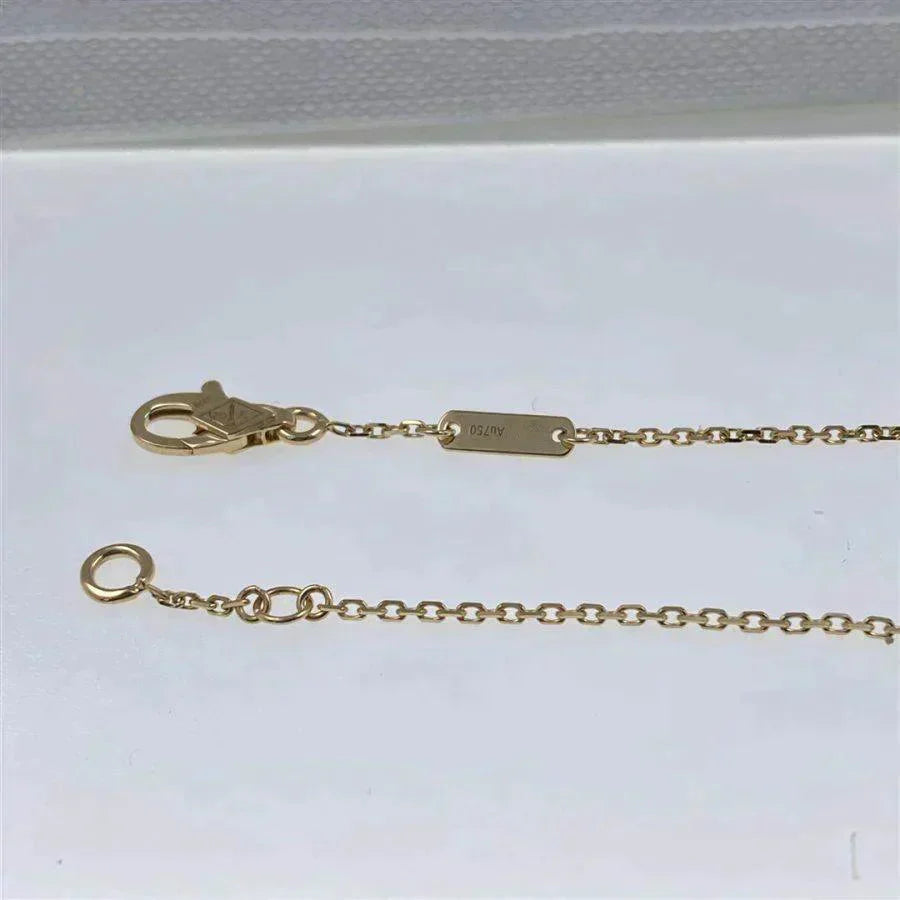 [Angela Schmuck]KLEEBLATT KARNEOL EINZELNE BLUME ARMBAND