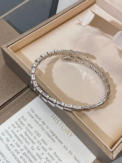[アンジェラジュエリー]セルペンティ バイパー シルバーブレスレット