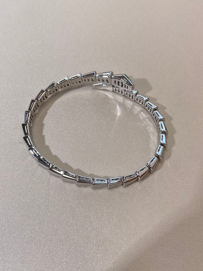 [アンジェラジュエリー]セルペンティ バイパー シルバーブレスレット