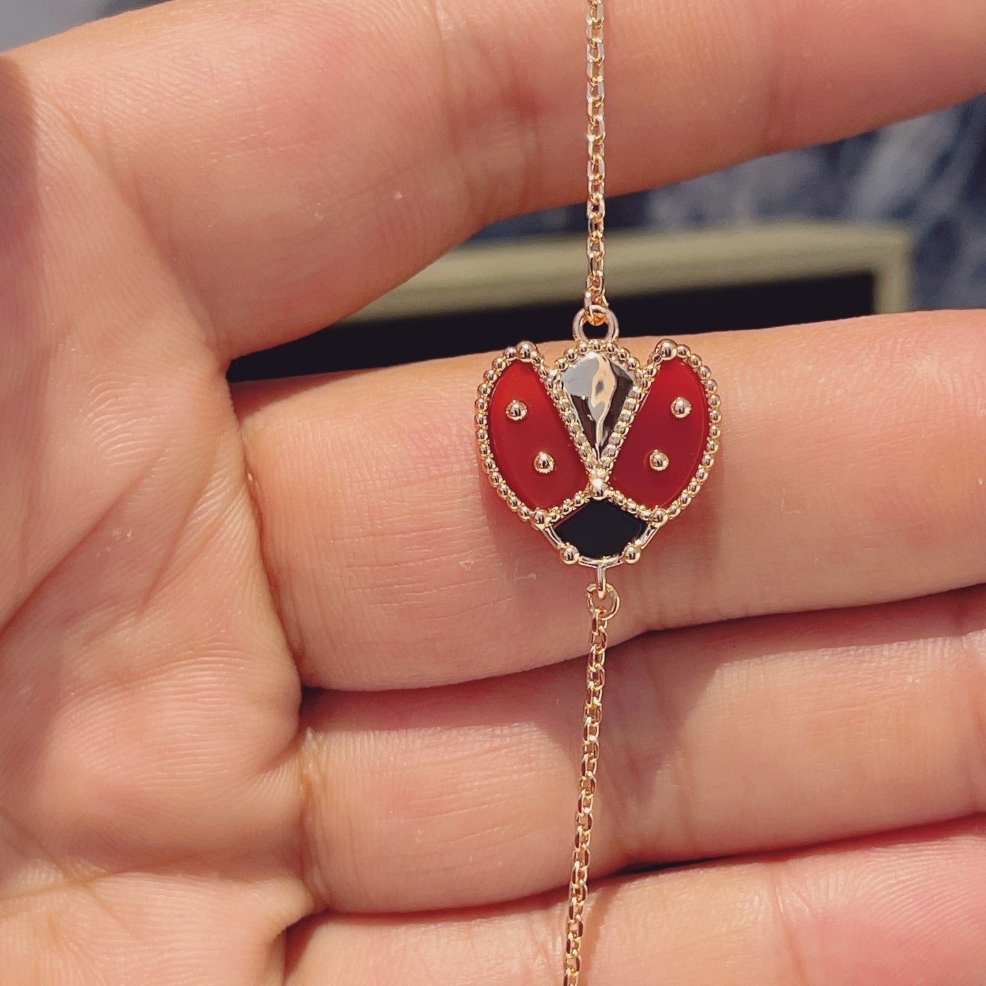 [Angela Jewellery]Armband Lucky Spring 1 Motiv Roségold