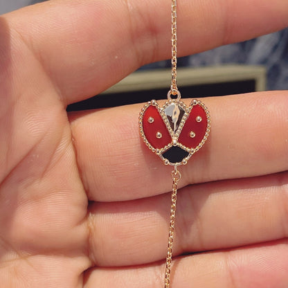 [Angela Jewellery]Armband Lucky Spring 1 Motiv Roségold