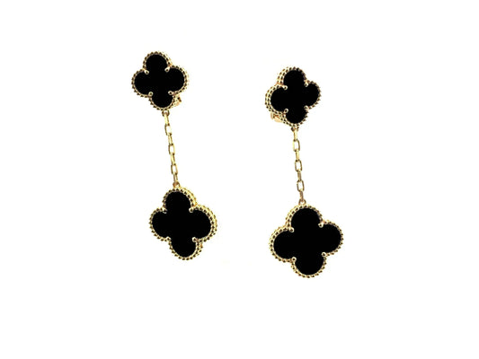 [Angela Jewellery]Ohrringe mit Kleeblattmotiv und 2 Motiven (Mehrfachauswahl)