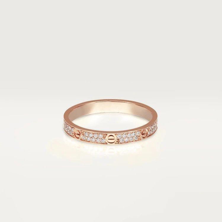 [アンジェラジュエリー]ラブリング 2.65mm ダイヤモンド