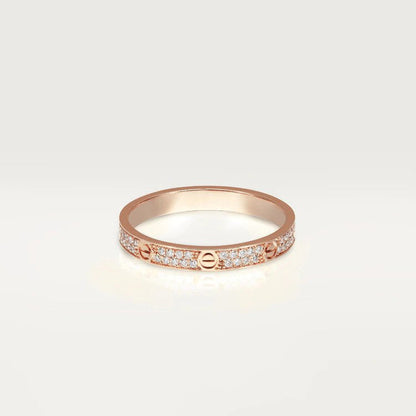[アンジェラジュエリー]ラブリング 2.65mm ダイヤモンド