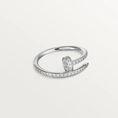 [Angela Schmuck]JUSTE RING 1,8MM SILBER DIAMANTEN