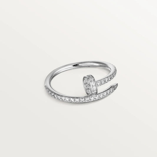 [アンジェラジュエリー]JUSTE リング 1.8mm シルバー ダイヤモンド