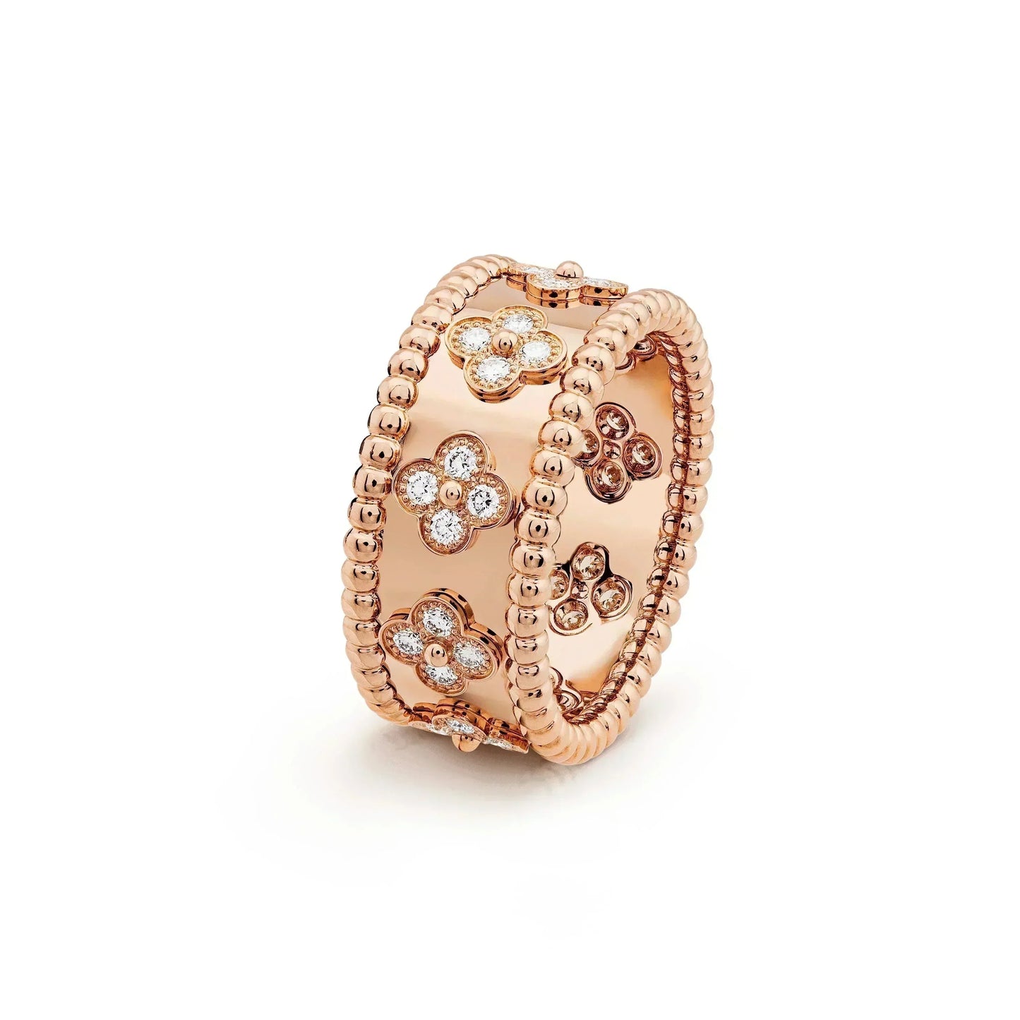 [Angela Schmuck] KLEEBLATT-KALEIDOSKOP-RING 10MM
