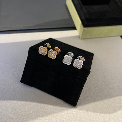 [Angela Schmuck]CLOVER MINI DIAMANT OHRSTECKER